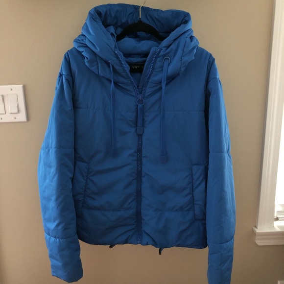 Vici Stay Awhile Pocketed Hooded Puffer Jacket - Picture 2 of 4